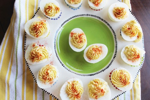 deviled eggs