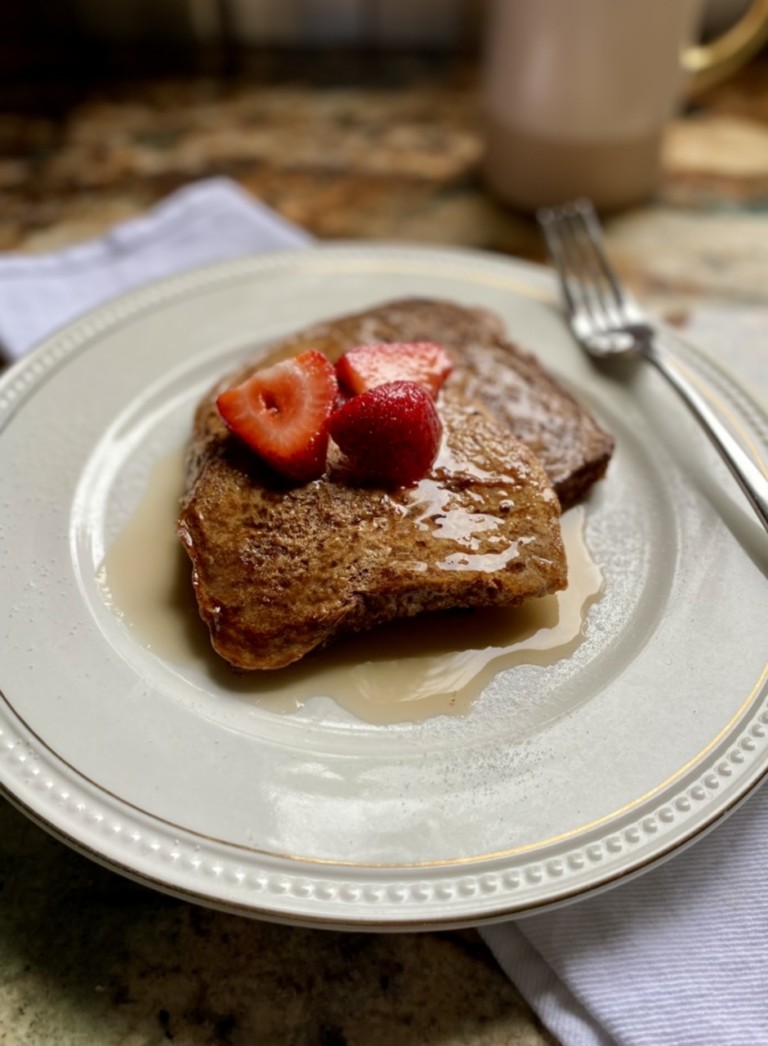 Sugar-free, low-carb French Toast